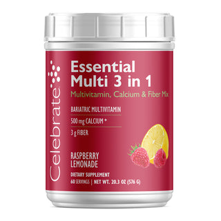 Essential Multi 3 in 1 Multivitamin with Calcium, Boire Mélange