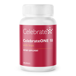 CelebrateONE 18 Eenmaaldaags Bariatrische Multivitamine met IJzer 