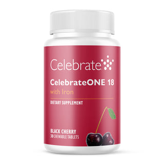 CelebrateONE 18 Multivitamine bariatrique à prendre une fois par jour avec Fer, A mâcher