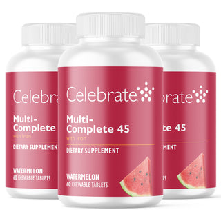 Multi-Complete 45 Bariatrisch Multivitamine met IJzer, Kauwtablet 