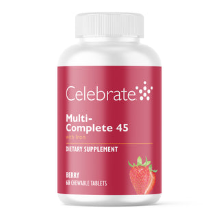 Multi-Complete 45 Bariatrisch Multivitamine met IJzer, Kauwtablet 