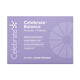 Celebrate® BALANCE Probiotic + Prebiotic, Capsules