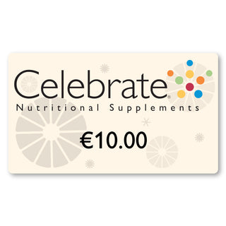 Cadeaubonnen voor Celebrate Vitamins 