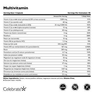 Multivitamine bariatrique sans Fer, Capsules