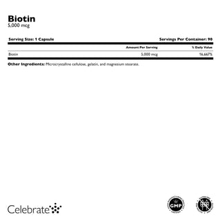 Biotine 5.000 mcg