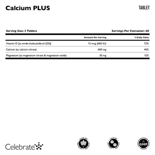 Calcium PLUS - Calcium Citrate, Tablet