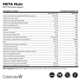 META Multi GLP-1 Voedingsondersteuning 