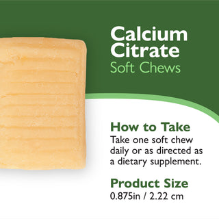 Calcium Citraat, Zachte Kauwtabletten