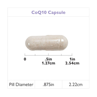 CoQ10 (co-enzym Q10), 100mg