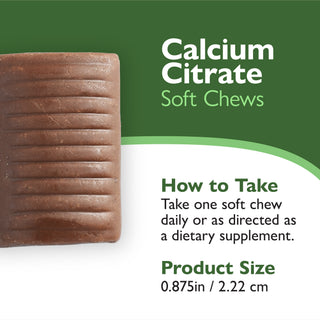 Calcium Citraat, Zachte Kauwtabletten
