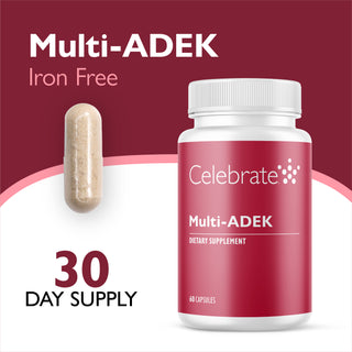 Multi-ADEK Vitamine zonder IJzer, Capsules