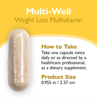 Multi-Well Gewichtsverlies Multivitamine, Capsules 