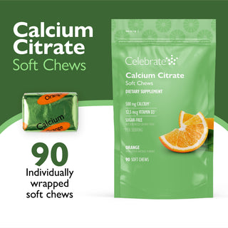 Calcium Citraat, Zachte Kauwtabletten