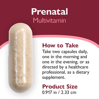 Bariatrische prenatale vitamine met IJzer, capsules 