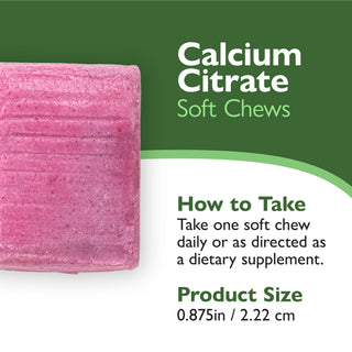 Calcium Citraat, Zachte Kauwtabletten