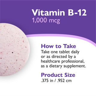 Vitamine B-12, Quick-Melt