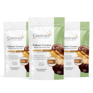 Calcium Citraat Combos, Zachte Kauwtabletten