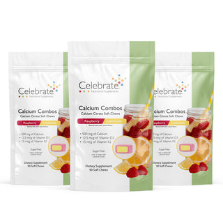Calcium Citraat Combos, Zachte Kauwtabletten
