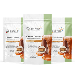 Calcium Citraat Combos, Zachte Kauwtabletten