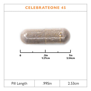 CelebrateONE 45 Eénmaal daagse Bariatrische Multivitamine met IJzer, Capsules