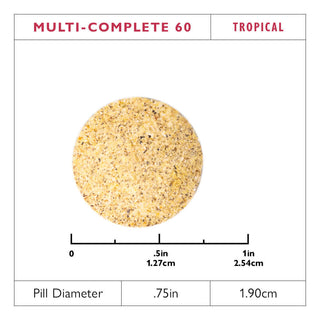 Multi-Complete 60 Multiwitamina bariatryczna z Żelazo, Do żucia, Tropical